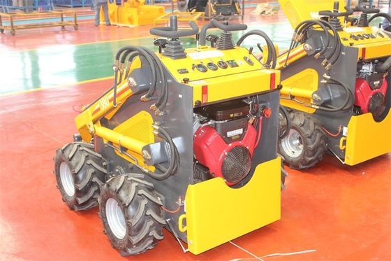 mini skid loader, hysoon mini skid loader, micro loader, skid steer loader attachments