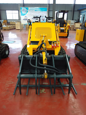 Mini crawler skid steer loader 23hp with B&S engine