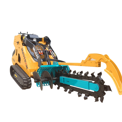 Trencher for mini skid steer loader ,skid steer loader trencher