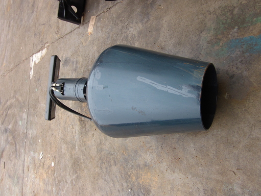 Cement bowl for mini skid steer loader