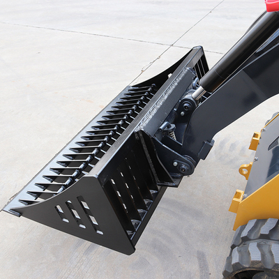 Mini skid steer loader with Gravel bucket
