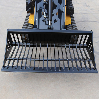 Mini skid steer loader with Gravel bucket