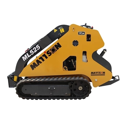 China rubber tracked mini skid steer loader 25Hp diesel engine Joystick